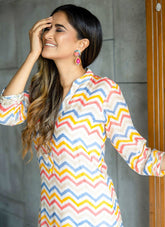 Charming Salwar Suit in Multi Colour